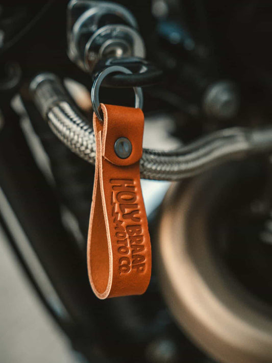 HBMC Leather Keyring